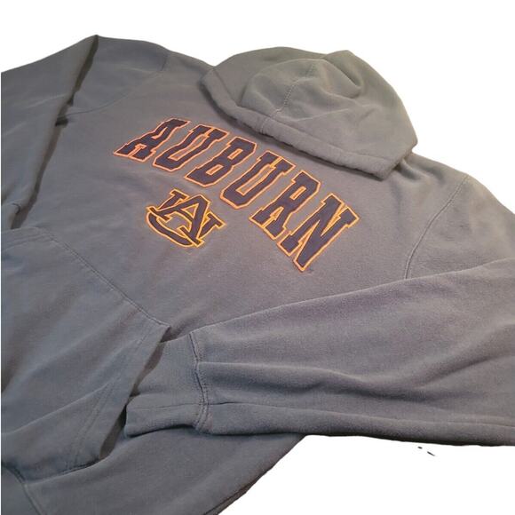 Vintage Stadium Athletics Auburn Gray/Orange Hoodie Sweatshirt Sz Small – EUC - Picture 5 of 11